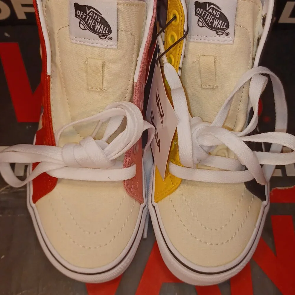 Vans X MoMA Men's 4.5/Women's 6 Sk8-Hi Lyubov Popova Sneakers LE VN0A4U3C22J - Picture 9 of 11
